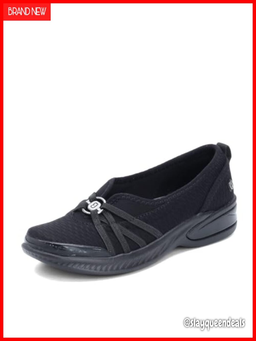 LifeStride Women's Niche Slip On Comfort Ballet Flat Stretch Fabric Machine